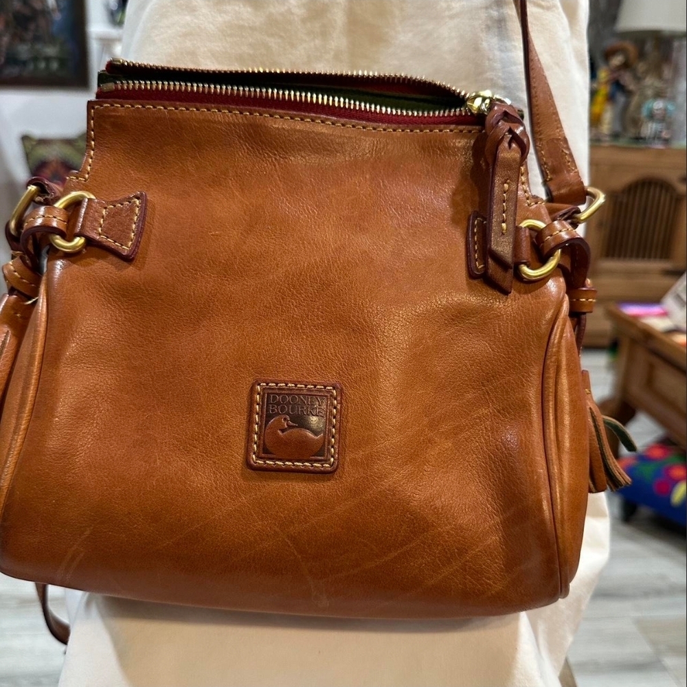 Dooney & Bourke Florentine Mini Brown Leather Women's Bag